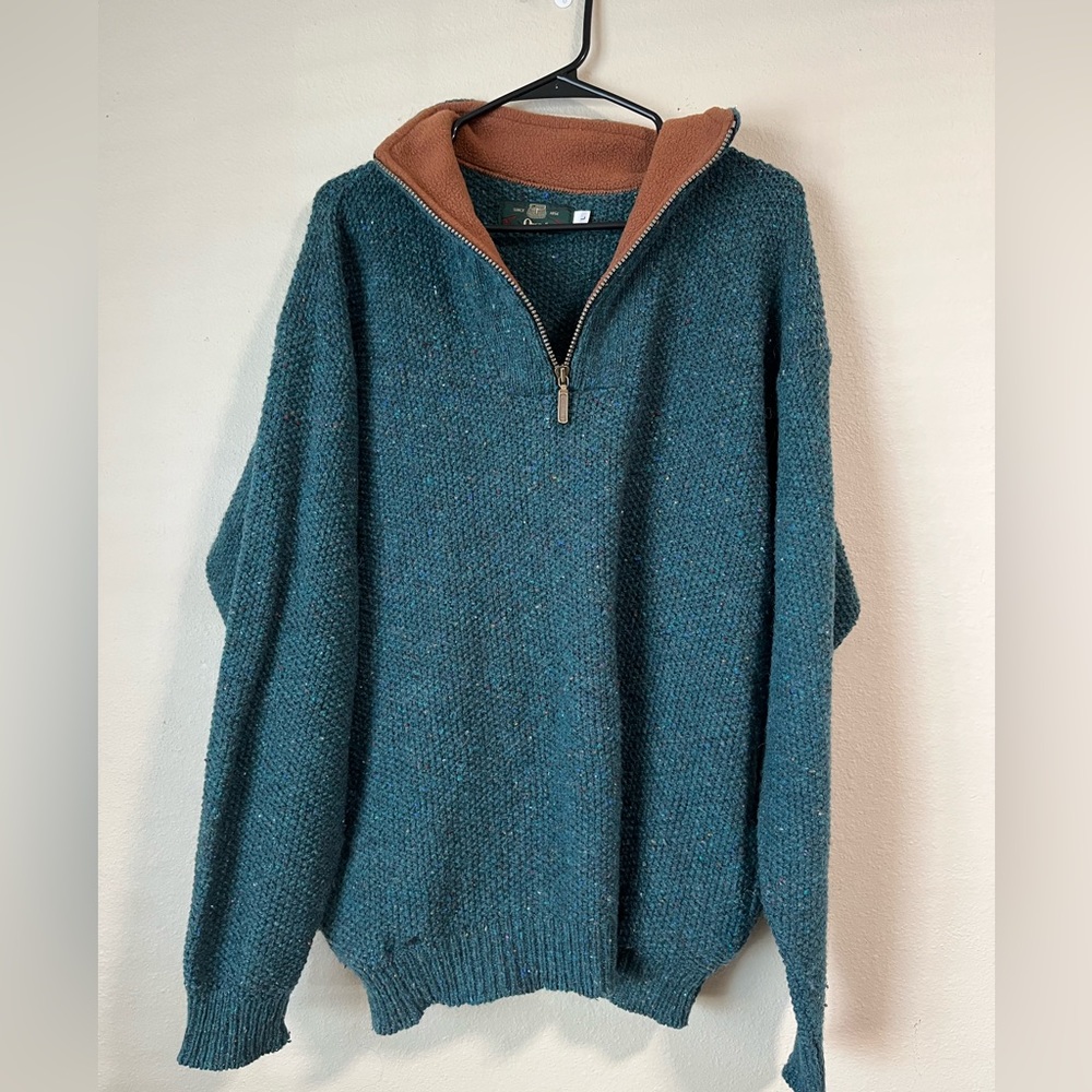 Forest Green Orvis Half Zip 🌲